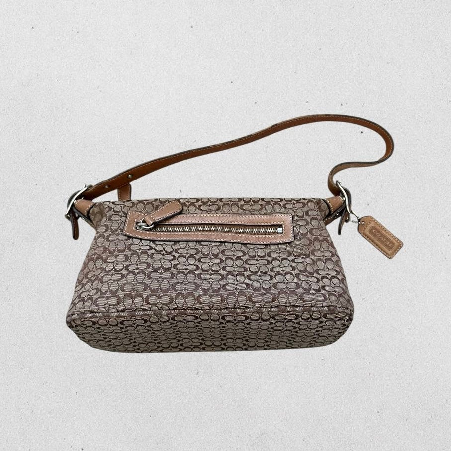 Authentic Vintage Coach Signature Shoulder Bag