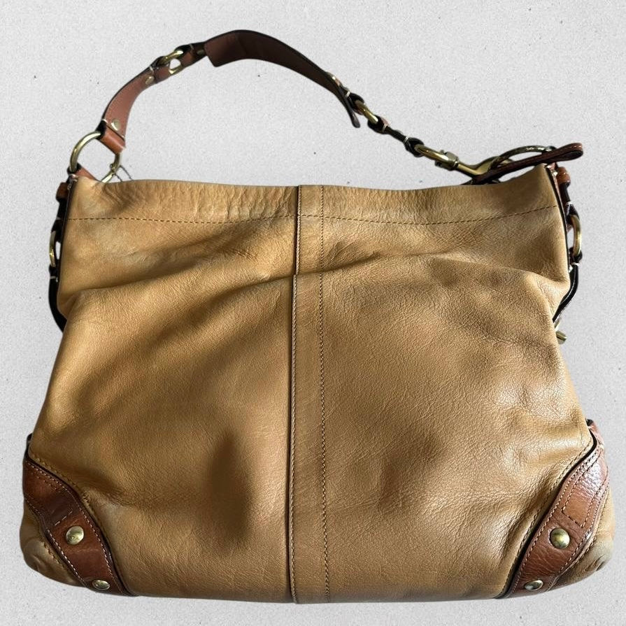 Authentic Vintage Coach Carly Leather Shoulder Bag