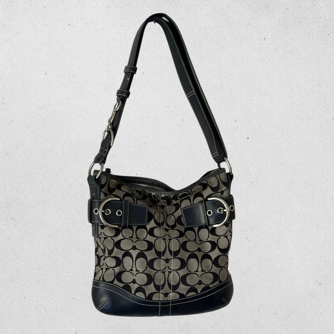 Authentic Vintage Coach Signature Crossobody/Shoulder Bag