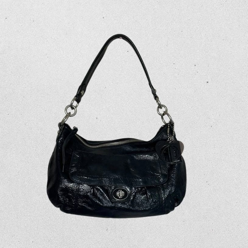 Authentic Vintage Coach Poppy Patent Leather Bag
