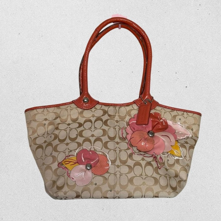 Authentic Vintage Coach Bleecker Signature Tote Bag