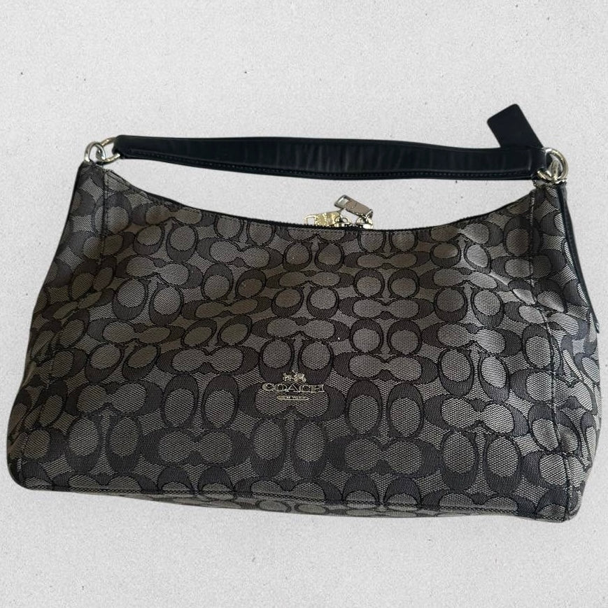 Authentic Vintage Coach Signature Hobo Bag