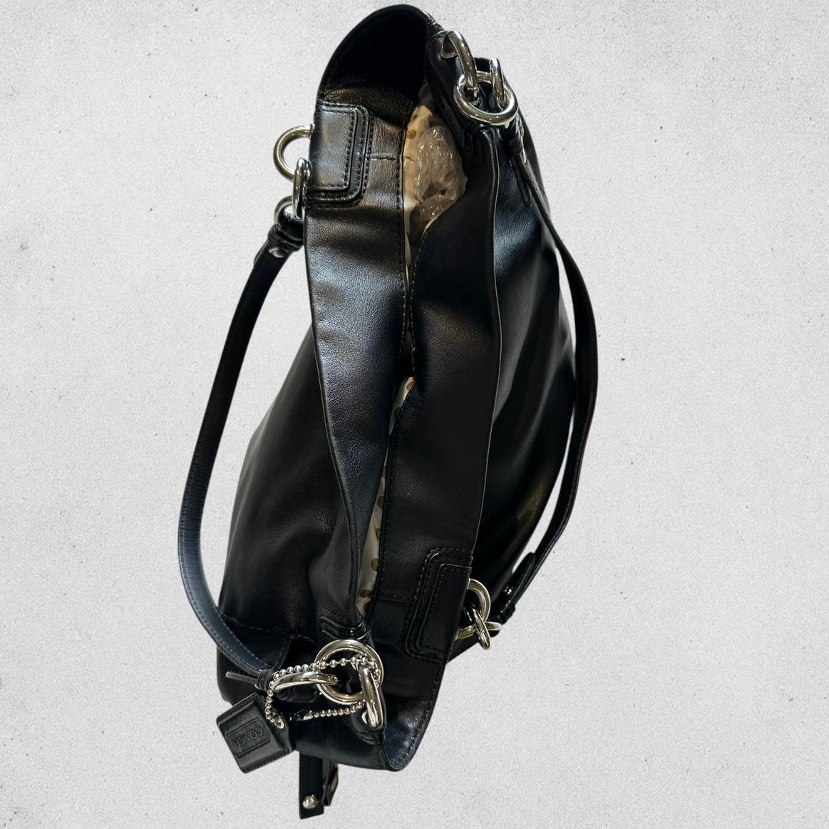 Authentic Vintage Coach  Leather Tote Bag