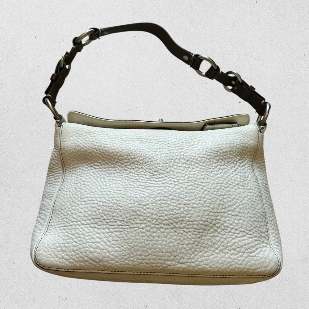 Authentic Vintage Coach Chelsea Pebbled Leather Shoulder Bag