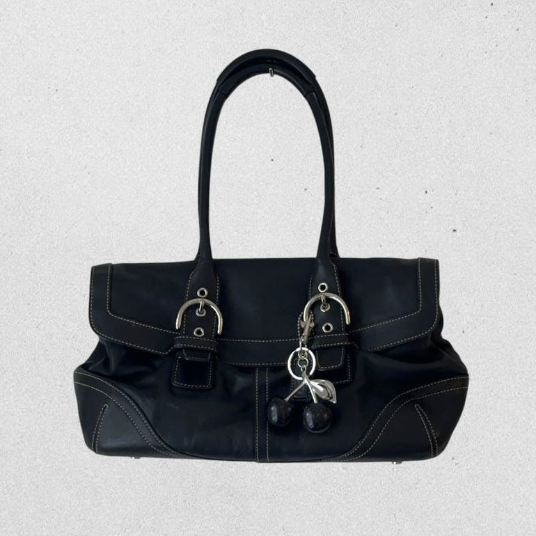 Authentic Vintage Coach Soho Flap Satchel Shoulder Bag