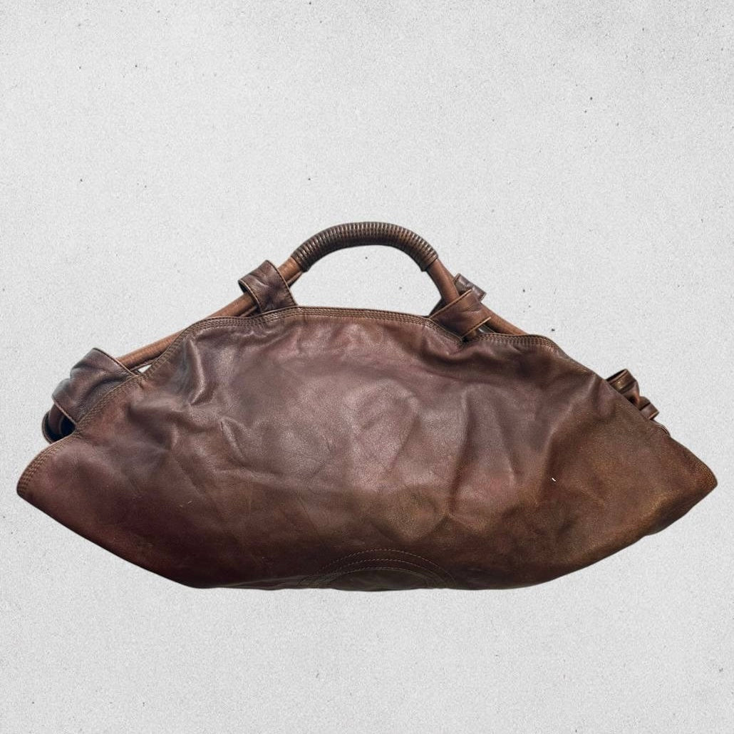 Authentic Vintage Loewe Nappa Aire Leather Shoulder Bag