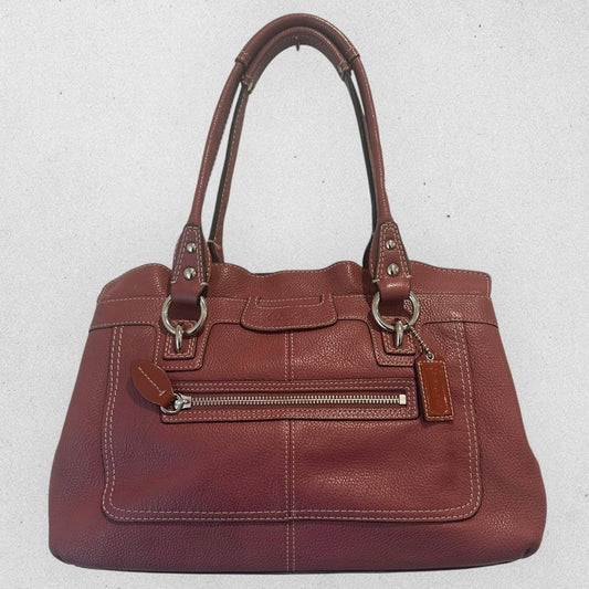Authentic Vintage Coach Penelope Pebbled Leather Shoulder Bag