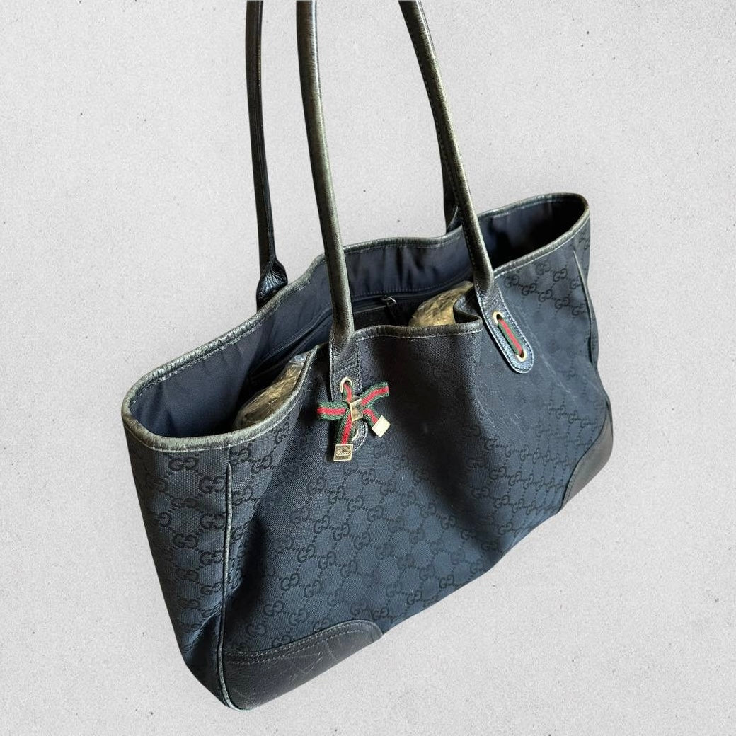Authentic Vintage Gucci GG Princess Tote Bag