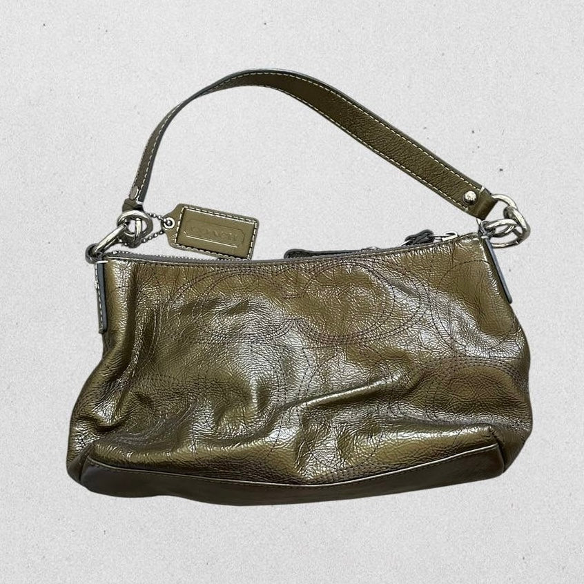 Authentic Vintage Coach Poppy Patent Leather Bag