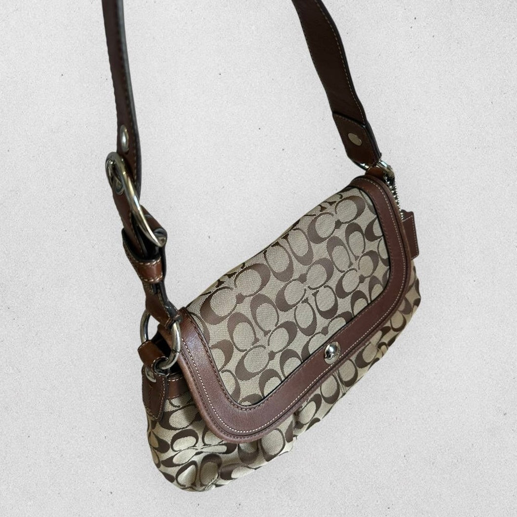 Authentic Vintage Coach Jacquard Soho Bag