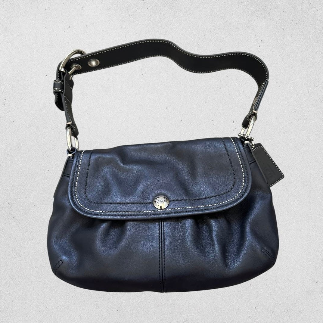 Authentic Vintage Coach Leather Shoulder Bag