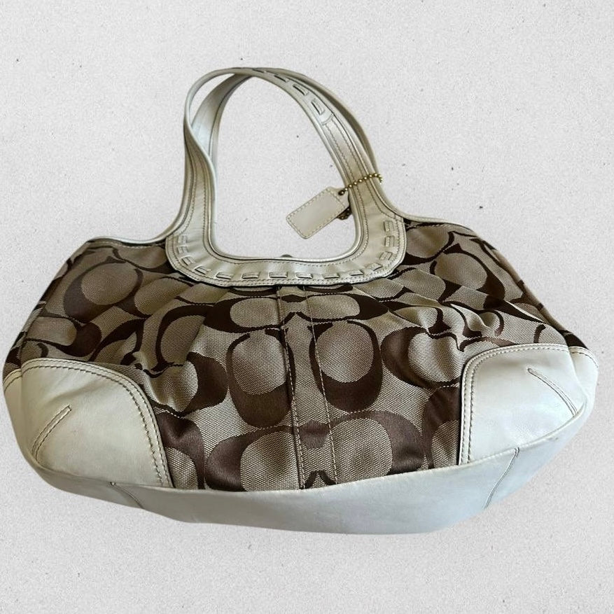 Authentic Vintage Coach Ergo Kisslock Tote Bag