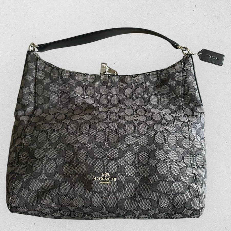 Authentic Vintage Coach Signature Hobo Bag