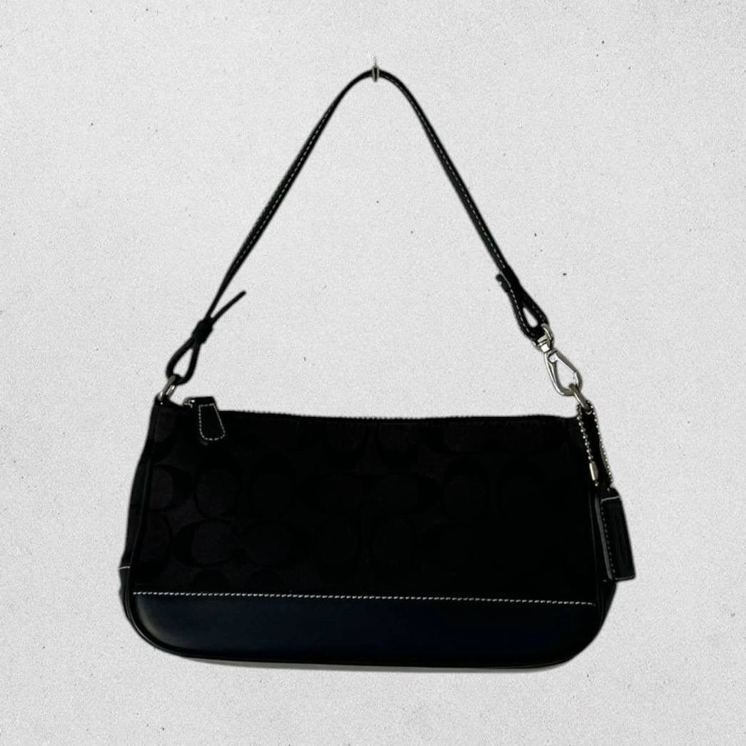 Authentic Vintage Coach Demi Signature Shoulder Bag