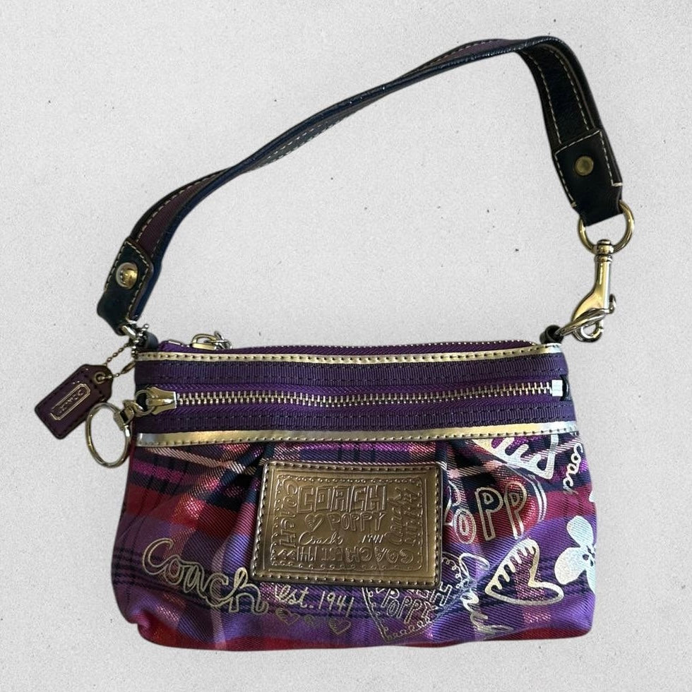 Authentic Vintage Coach Poppy Small Shoulder Bag