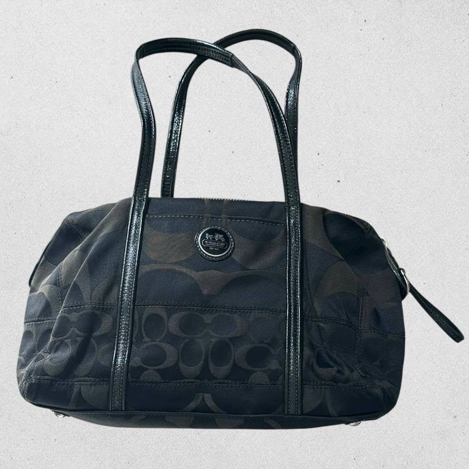 Authentic Vintage Coach Poppy Bowling Bag