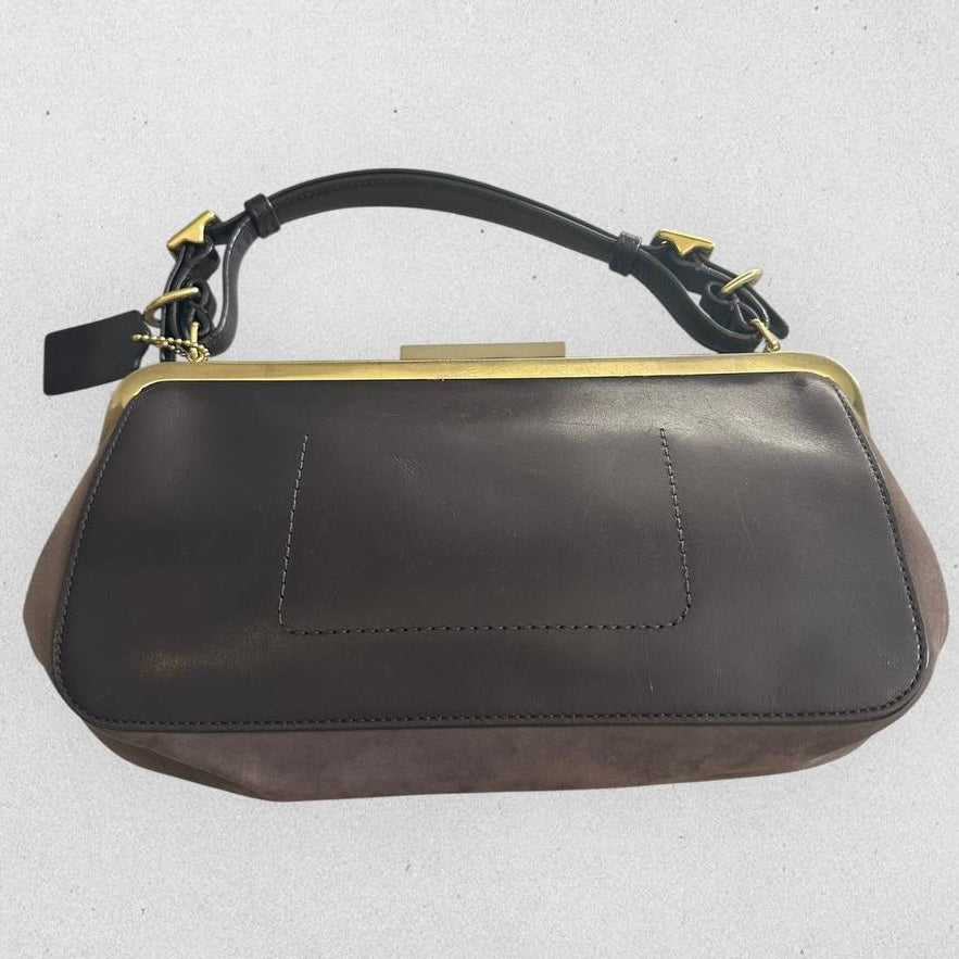 Authentic Old Coach Geometric Clutch Bag Rare