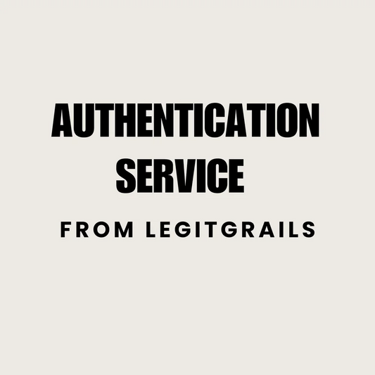 Digital Authentication Certificate from LegitGrails