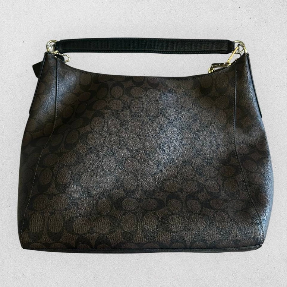 Authentic Vintage Coach Signature Hobo Bag
