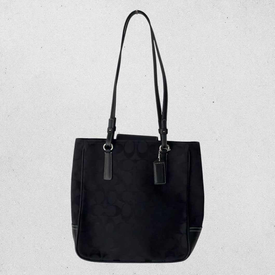 Authentic Vintage Coach Signature Small Tote Bag