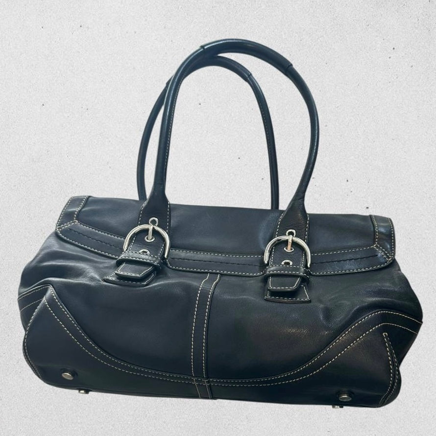 Authentic Vintage Coach Soho Flap Satchel Shoulder Bag