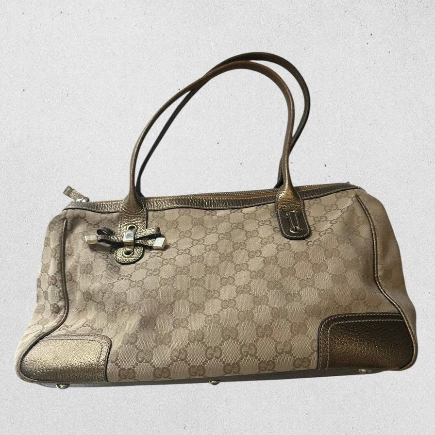 Authentic Vintage Gucci GG Princess Shoulder Bag
