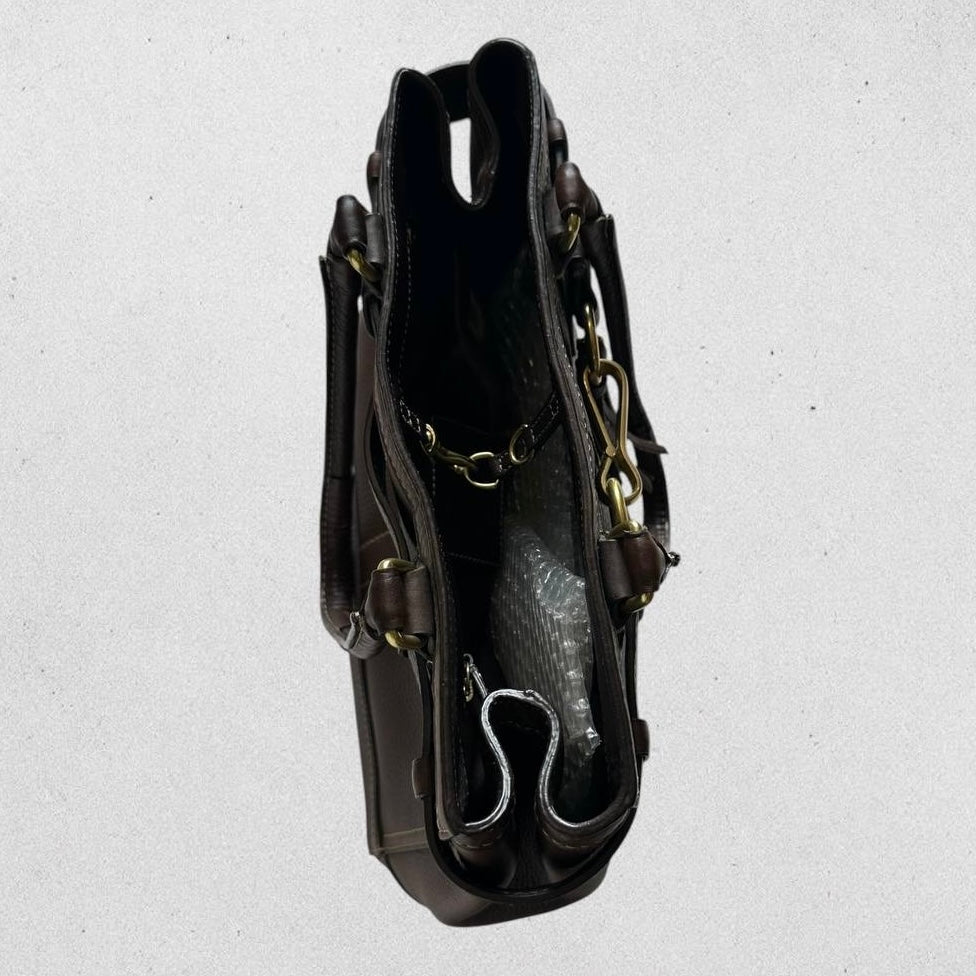 Authentic Vintage Coach Hamptons Leather Shoulder Bag