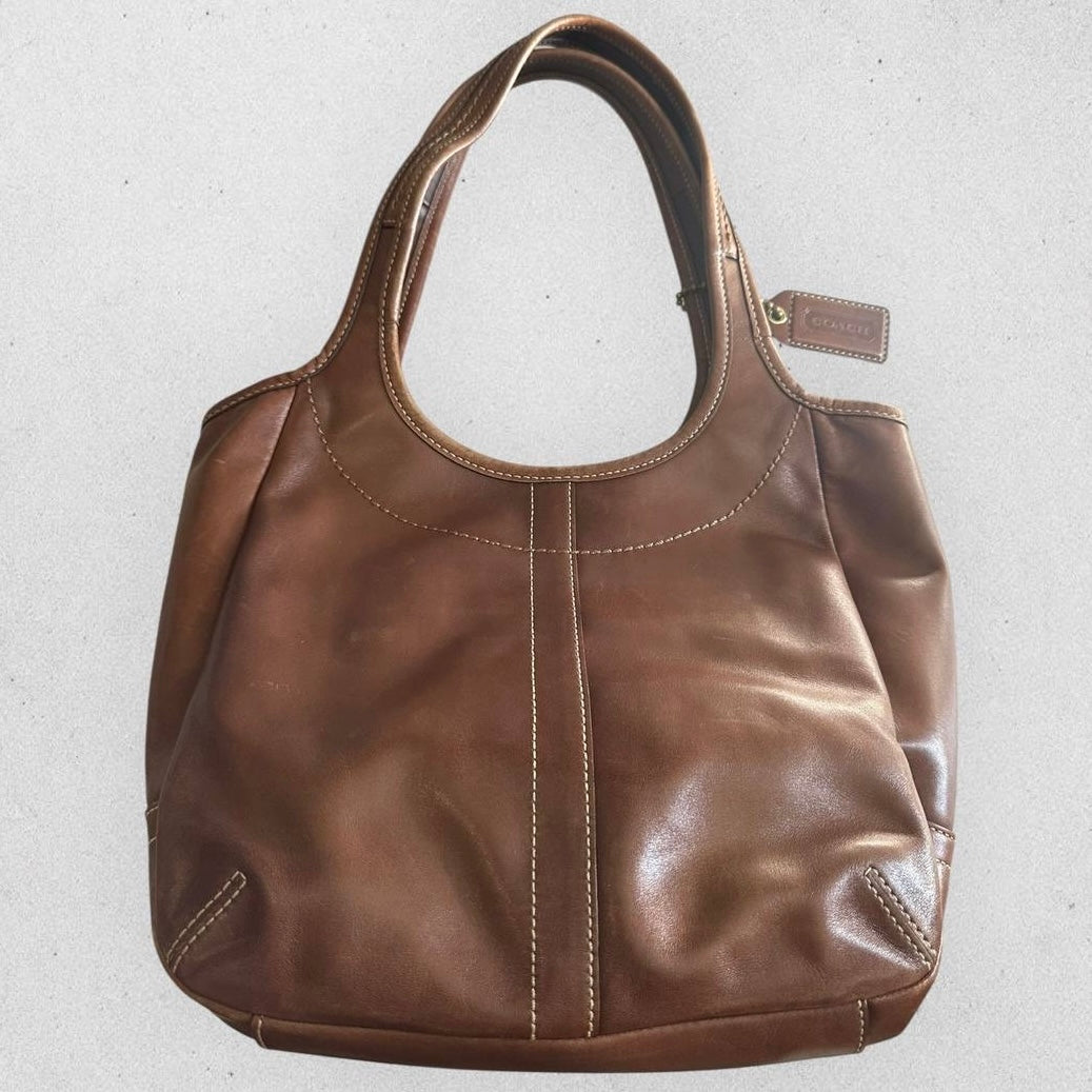 Authentic Vintage Coach Ergo Leather Shoulder Bag