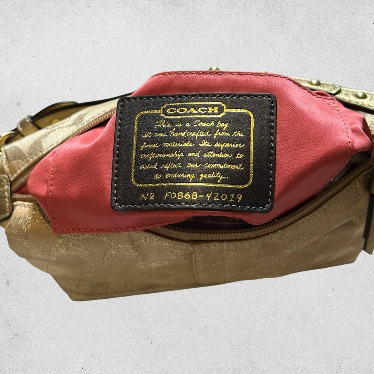 Authentic Vintage Coach Small Shoulder Bag