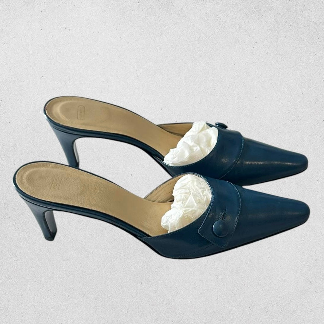 Authentic Vintage Coach Kitten Heels