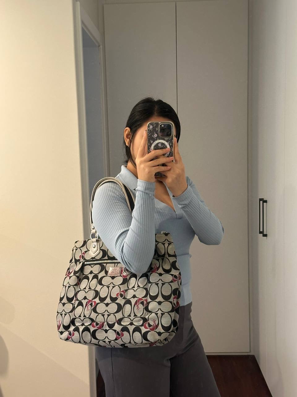 Authentic Vintage Coach Poppy Tote Bag