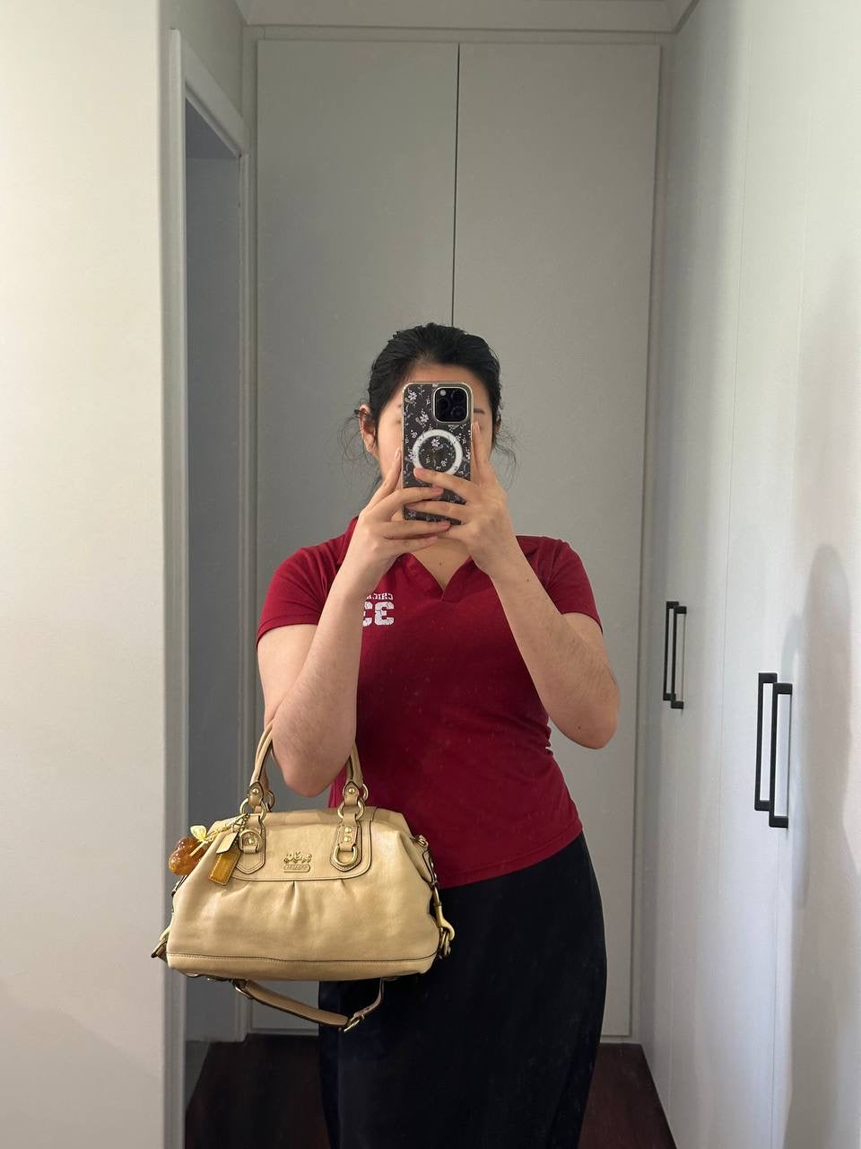 Authentic Vintage Coach Ashley Leather Shoulder Bag