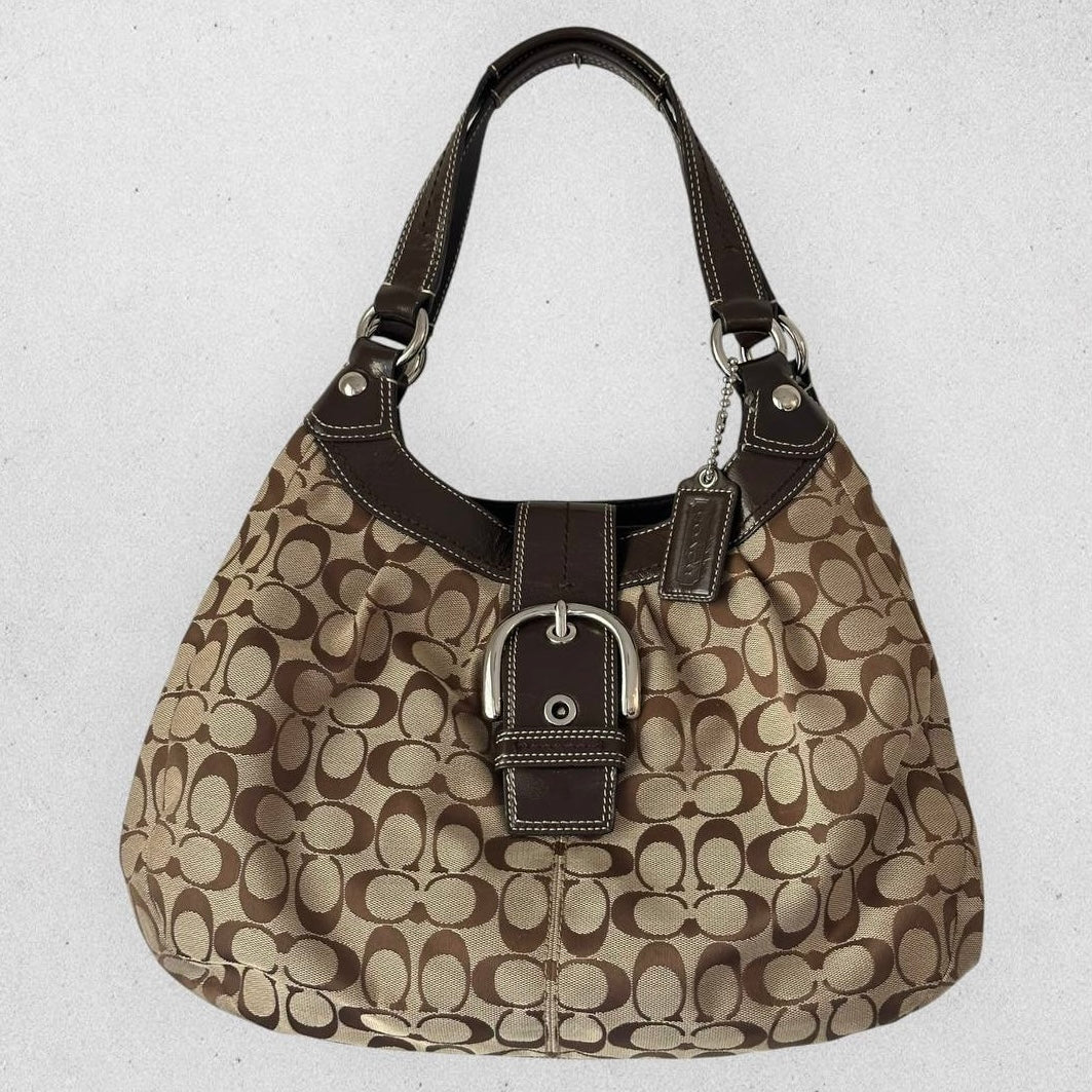 Authentic Vintage Coach Soho Signature  Tote Bag