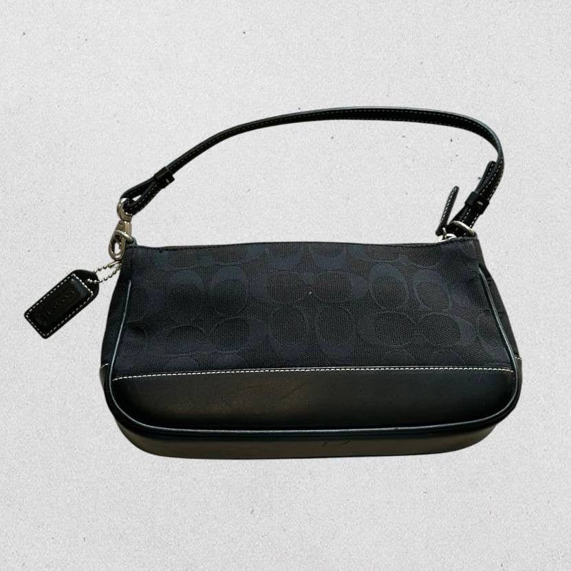 Authentic Vintage Coach Demi Signature Shoulder Bag