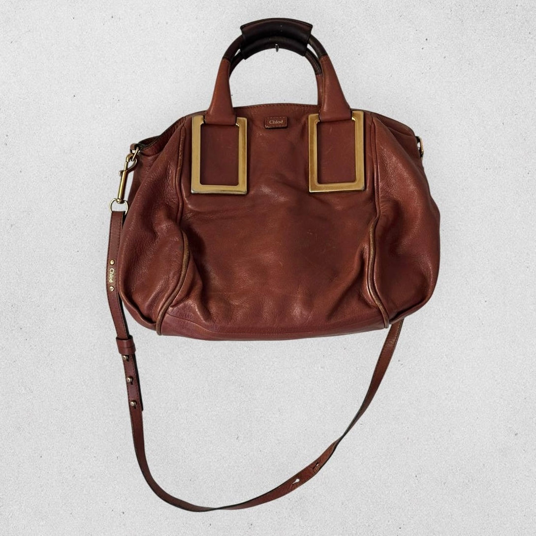 Authentic Vintage Chloe Ethel Leather Shoulder Bag
