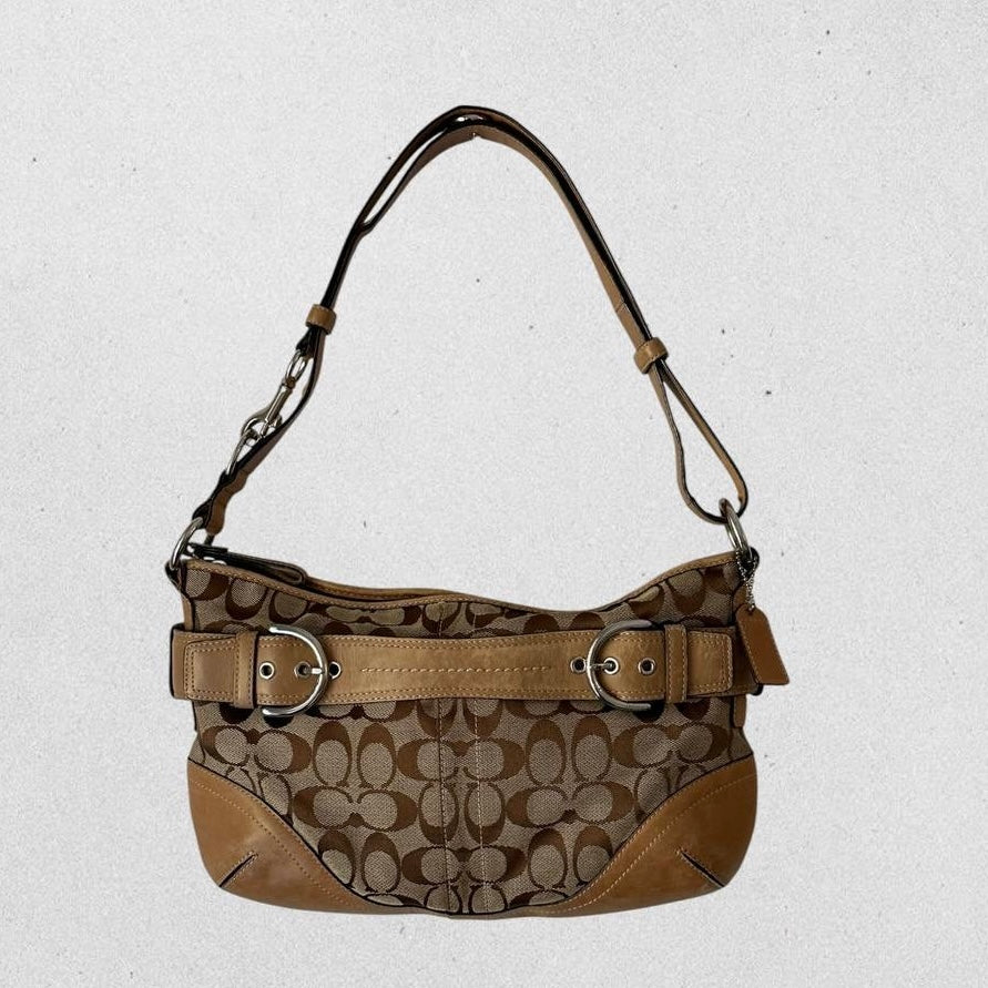 Authentic Vintage Coach Signature Crossobody/Shoulder Bag