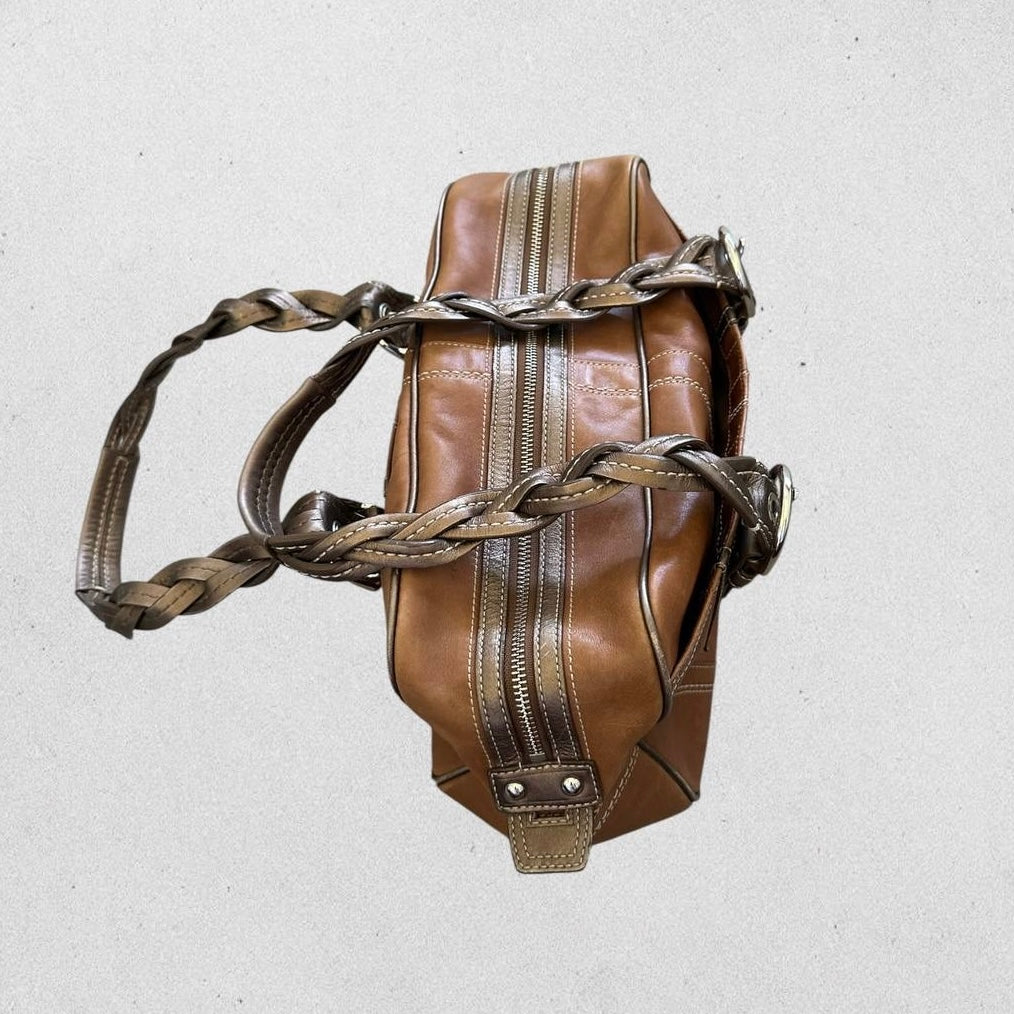 Authentic Vintage Coach Soho Boston Leather Shoulder Bag