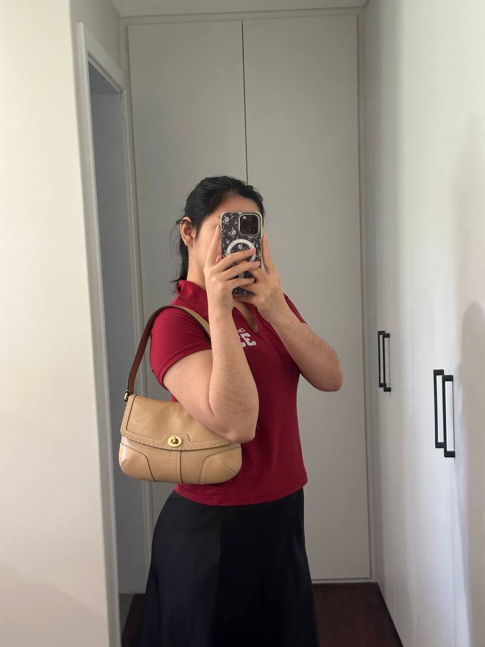 Authentic Vintage Coach Leather Shoulder Bag