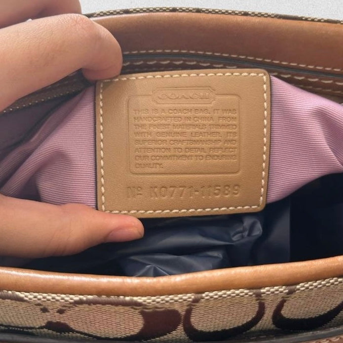 Authentic Vintage Coach Hamptons Shoulder Bag