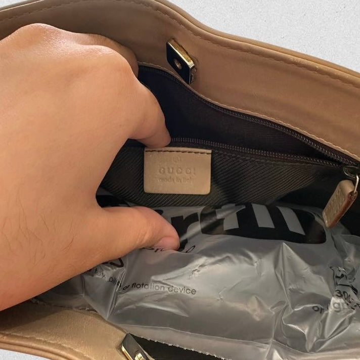 Authentic Vintage Gucci GG Tote Bag