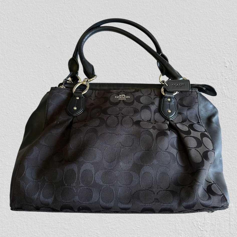 Authentic Vintage Coach Signature Shoulder Bag