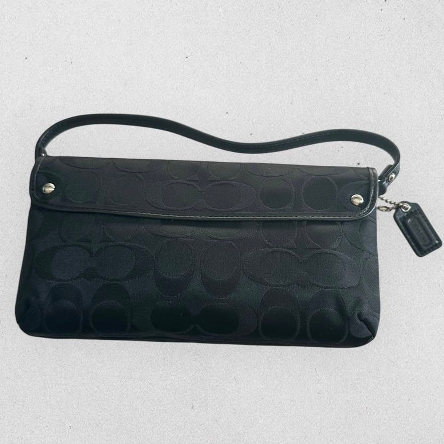Authentic Vintage Coach Op Art Kristine Small Shoulder Bag