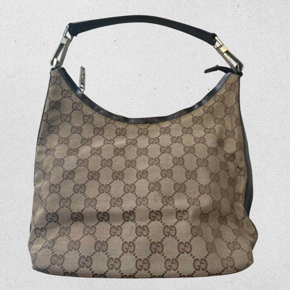Authentic Vintage Gucci GG Shoulder Bag