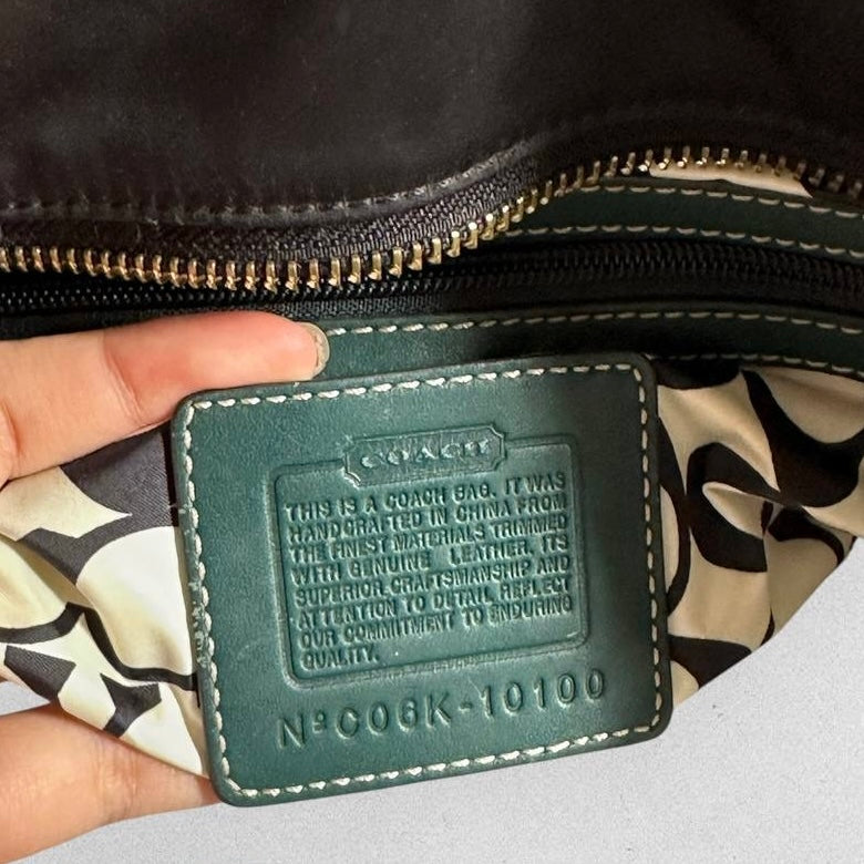 Authentic Vintage Coach Nylon Tote Bag