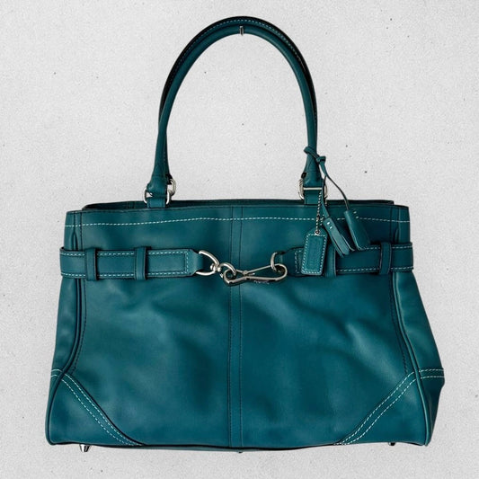 Authentic Vintage Coach Hamptons Leather Tote Bag