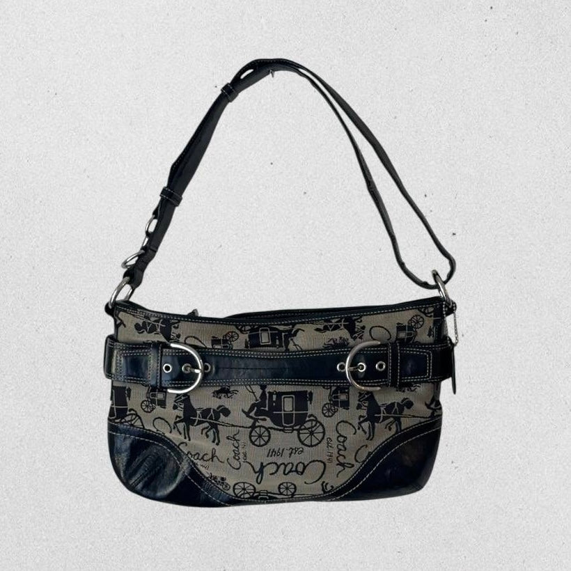 Authentic Vintage Coach Signture  Shoulder/Crossbody Bag