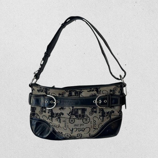 Authentic Vintage Coach Signture  Shoulder/Crossbody Bag