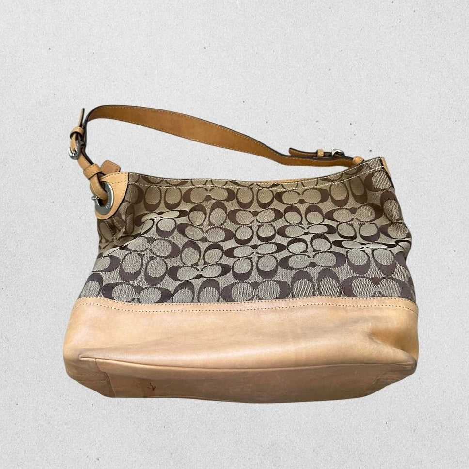 Authentic Vintage Coach Signature Tote Bag