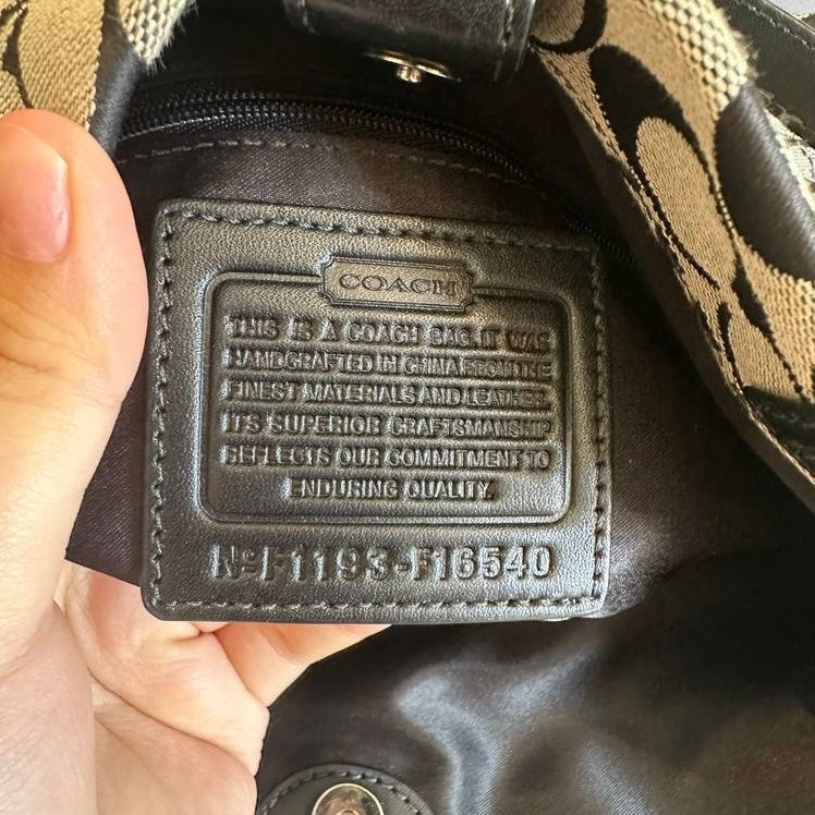Authentic Vintage Coach Penelope Carrlyall Shoulder Bag