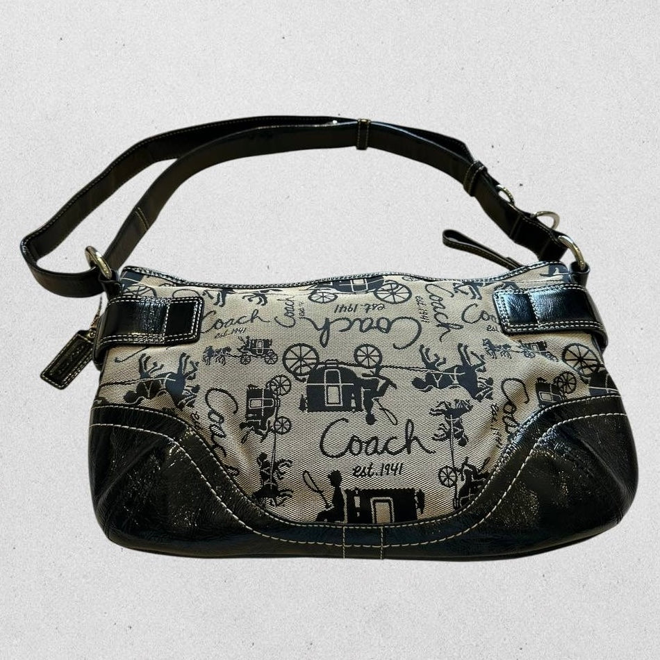 Authentic Vintage Coach Signture  Shoulder/Crossbody Bag